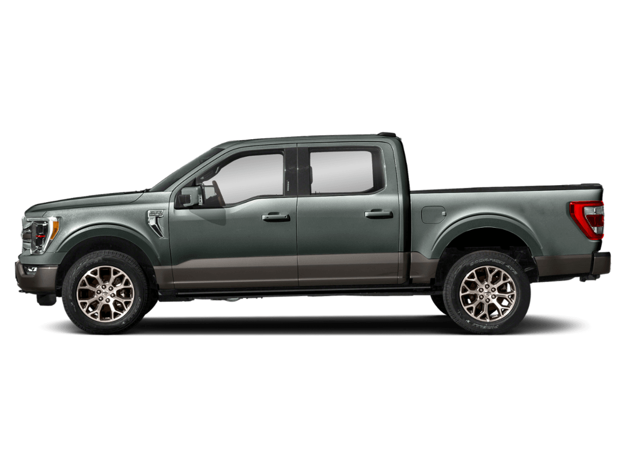 2021 Ford F-150 King - Profile, facing to the left