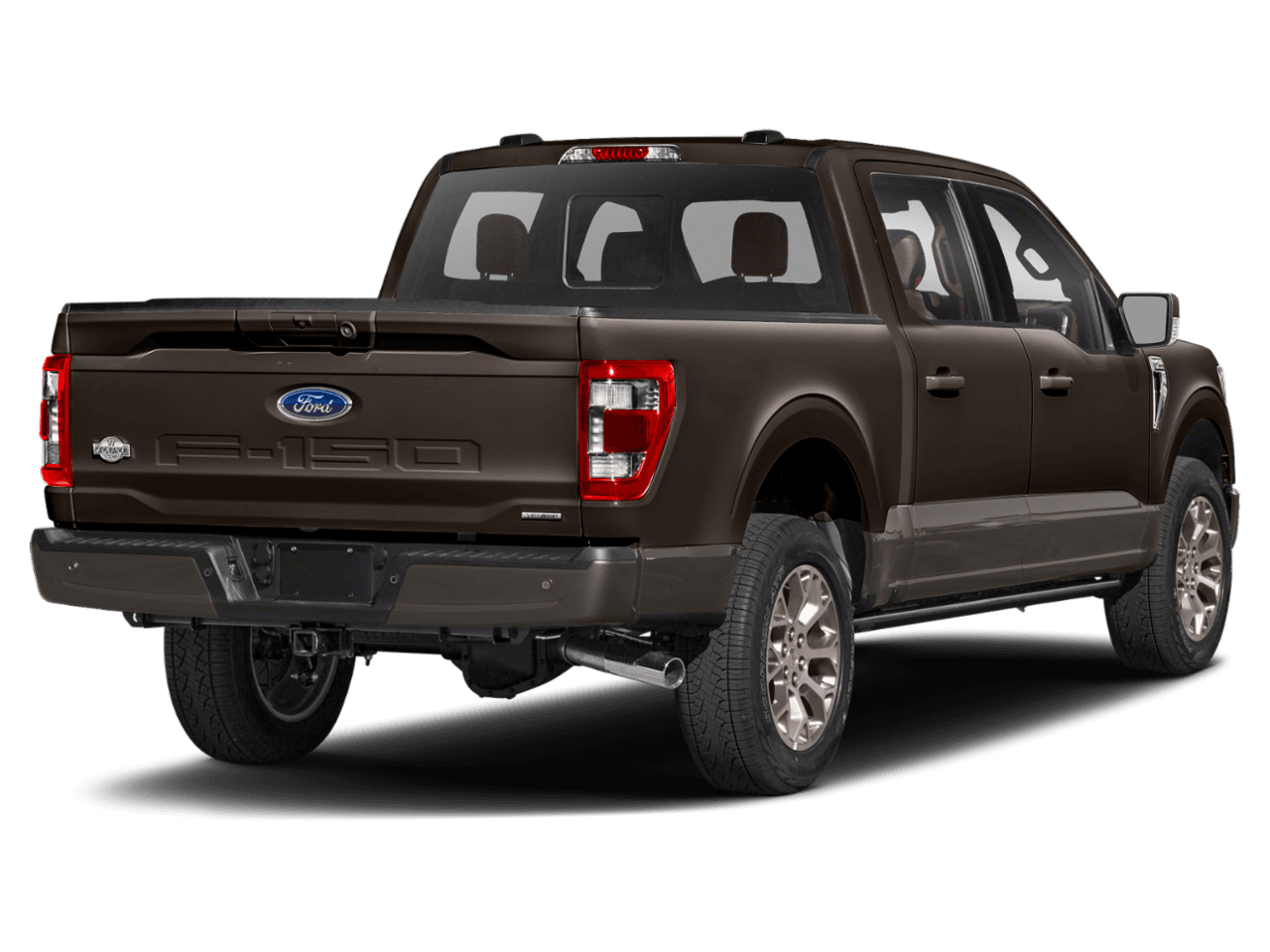 2021 Ford F-150 King - Rear 3/4, facing to the right