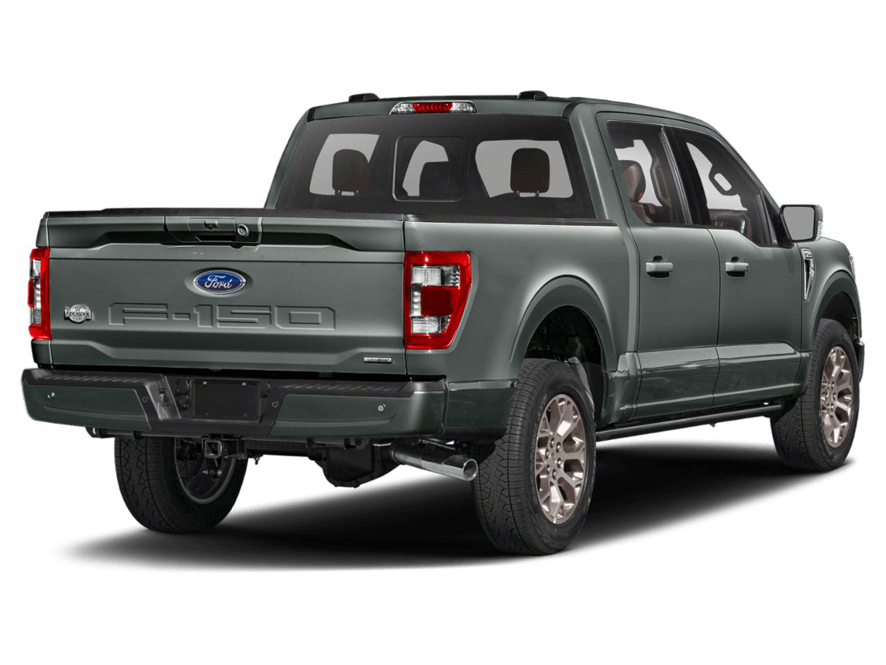 2021 Ford F-150 King - Rear 3/4, facing to the right