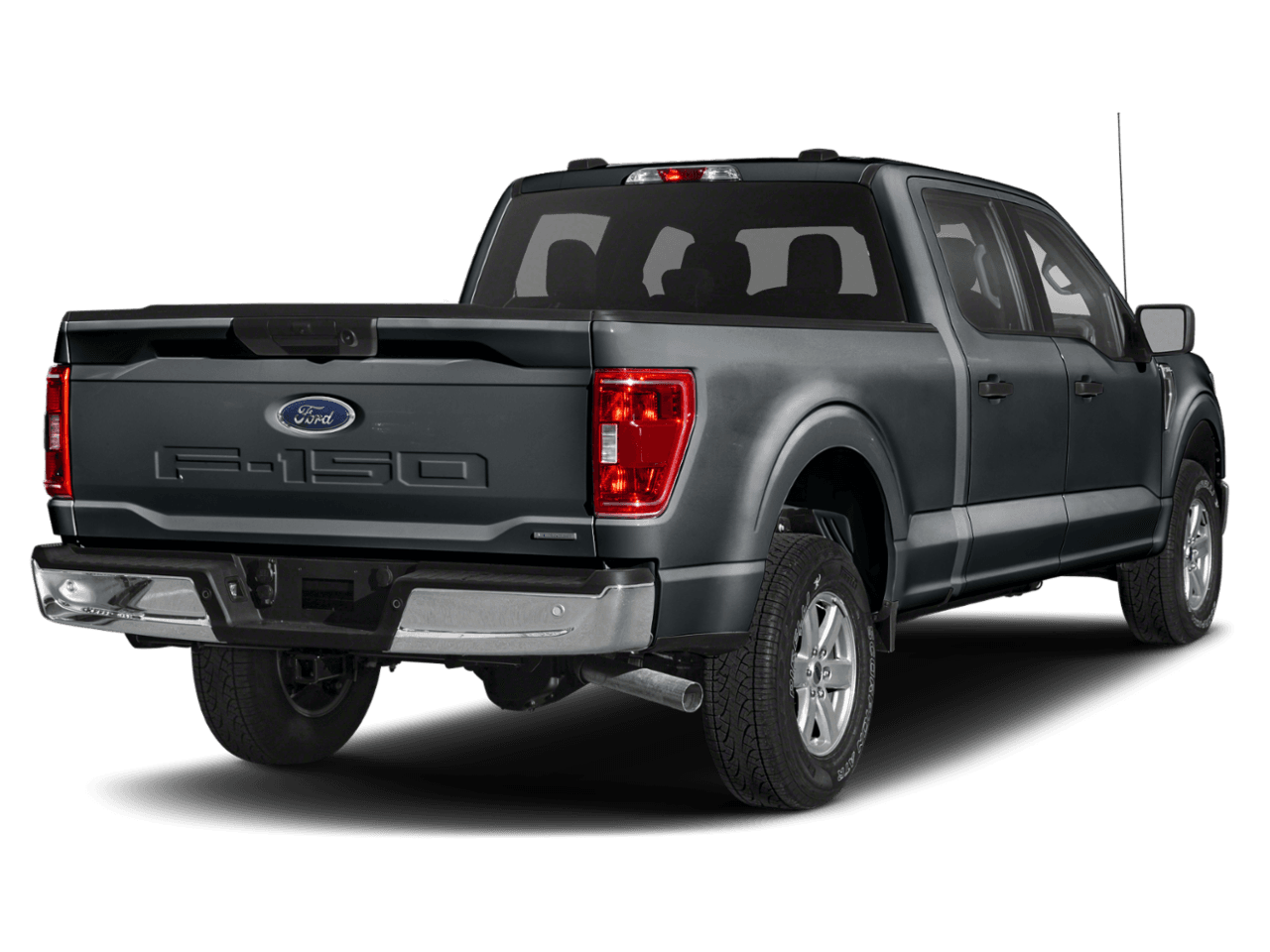 2021 Ford F-150 XLT - Rear 3/4, facing to the right