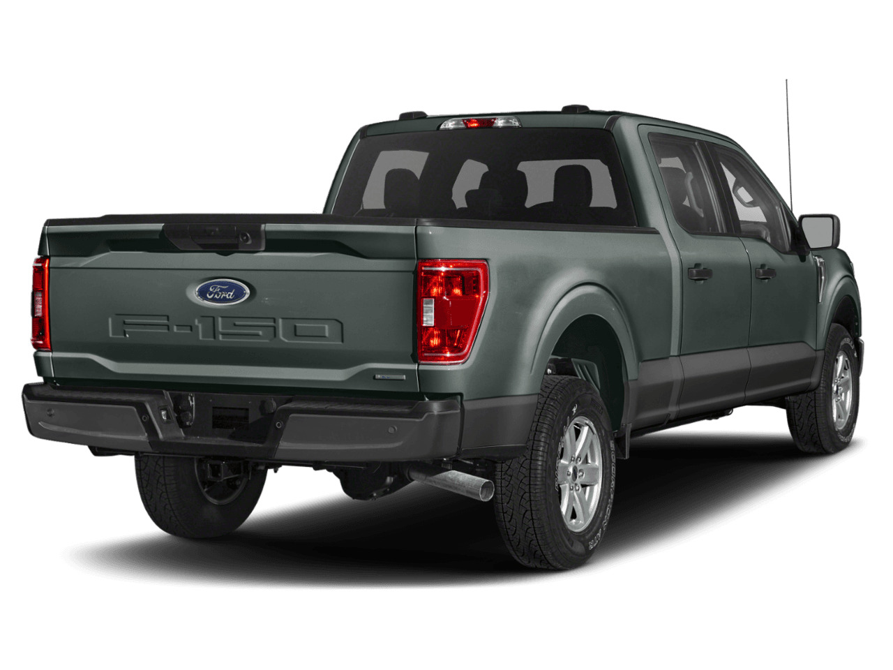 2021 Ford F-150 XLT - Rear 3/4, facing to the right