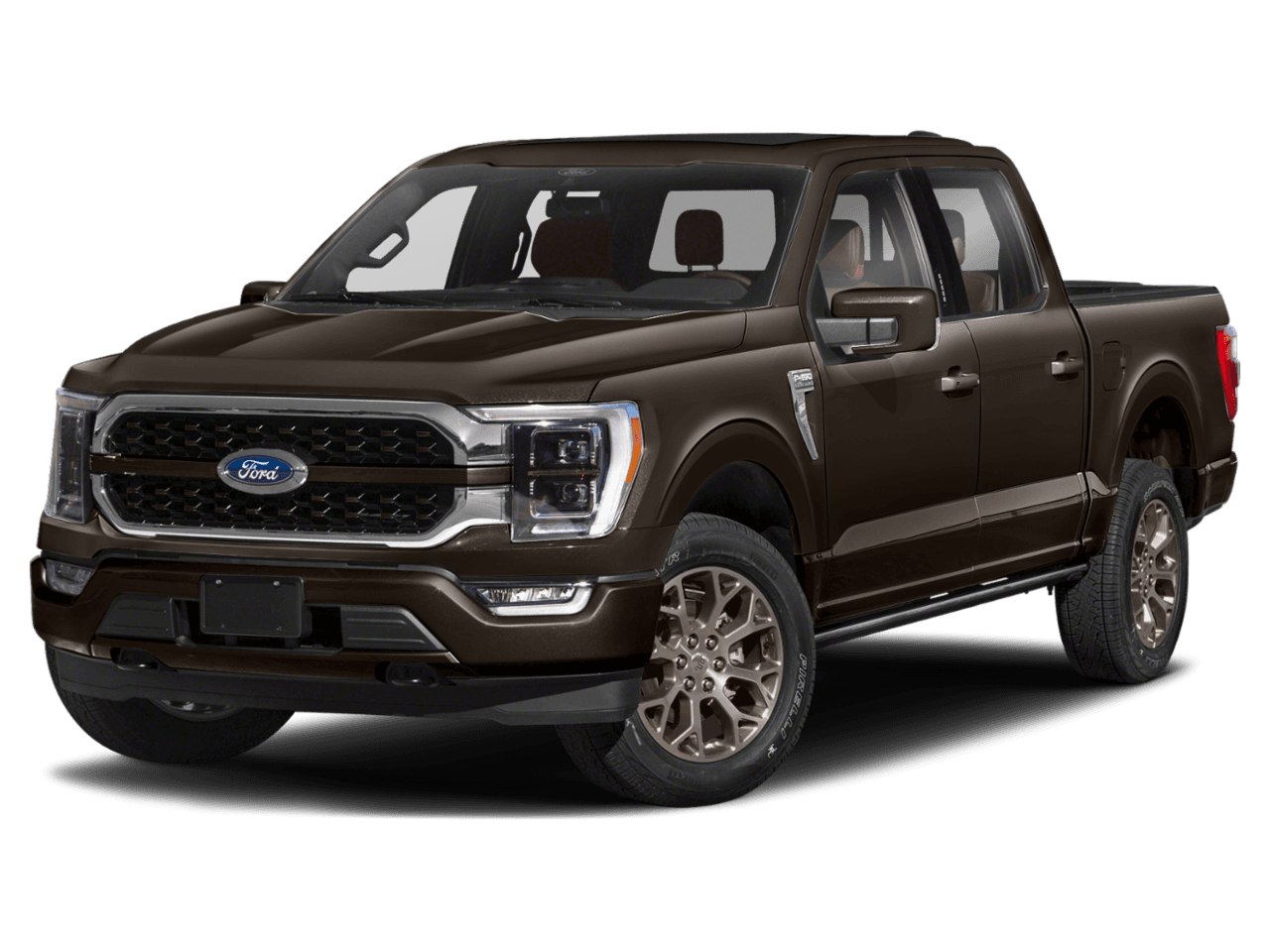 2021 Ford F-150 King - Front 3/4, facing to the left