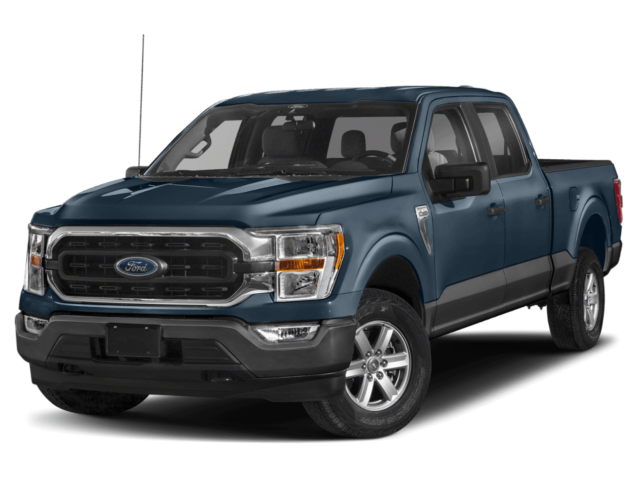 2021 Ford F-150 XLT - Front 3/4, facing to the left