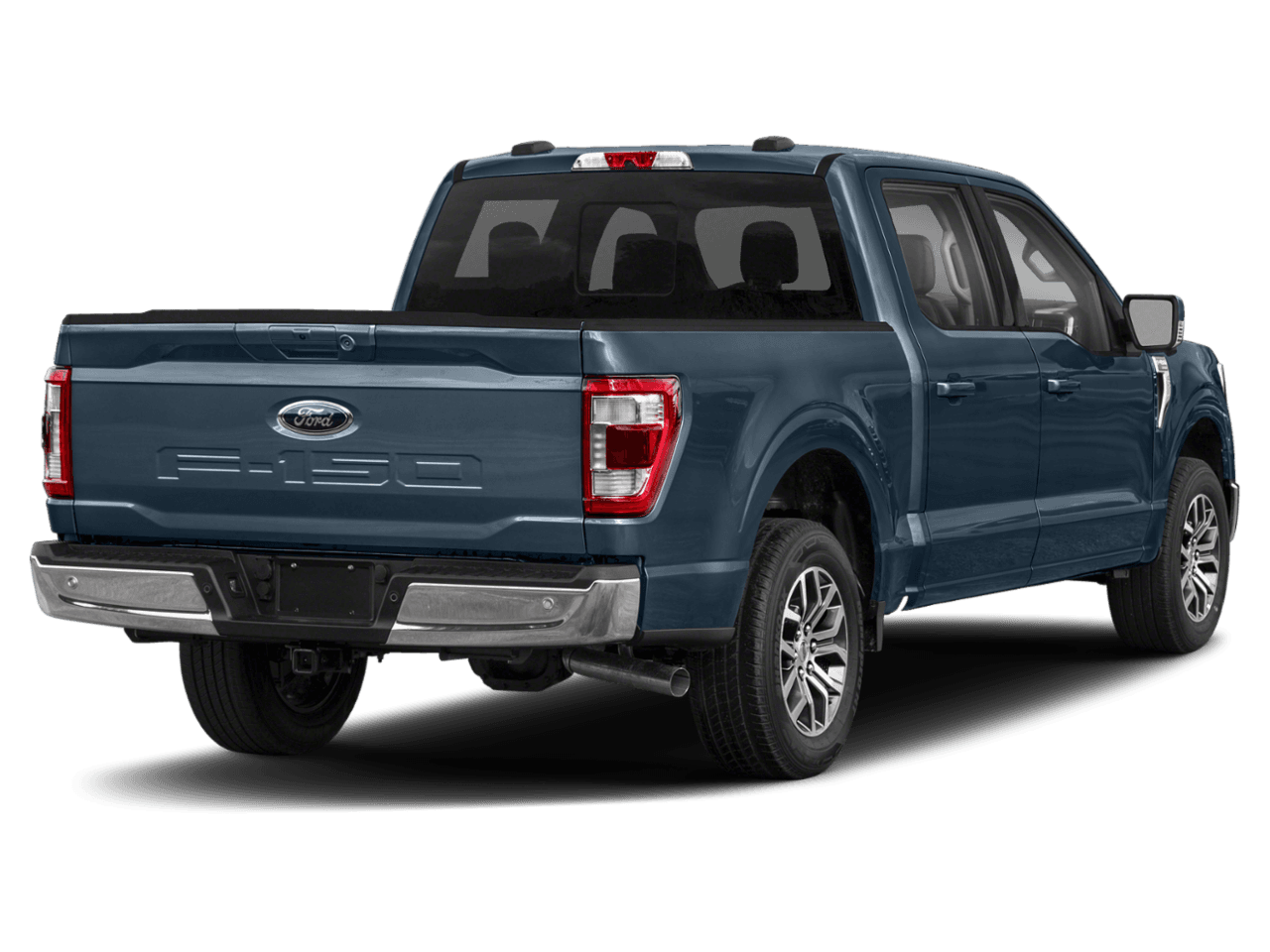 2021 Ford F-150 LARIAT - Rear 3/4, facing to the right