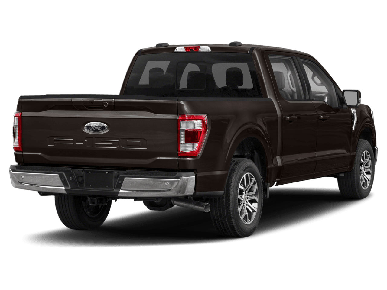 2021 Ford F-150 LARIAT - Rear 3/4, facing to the right