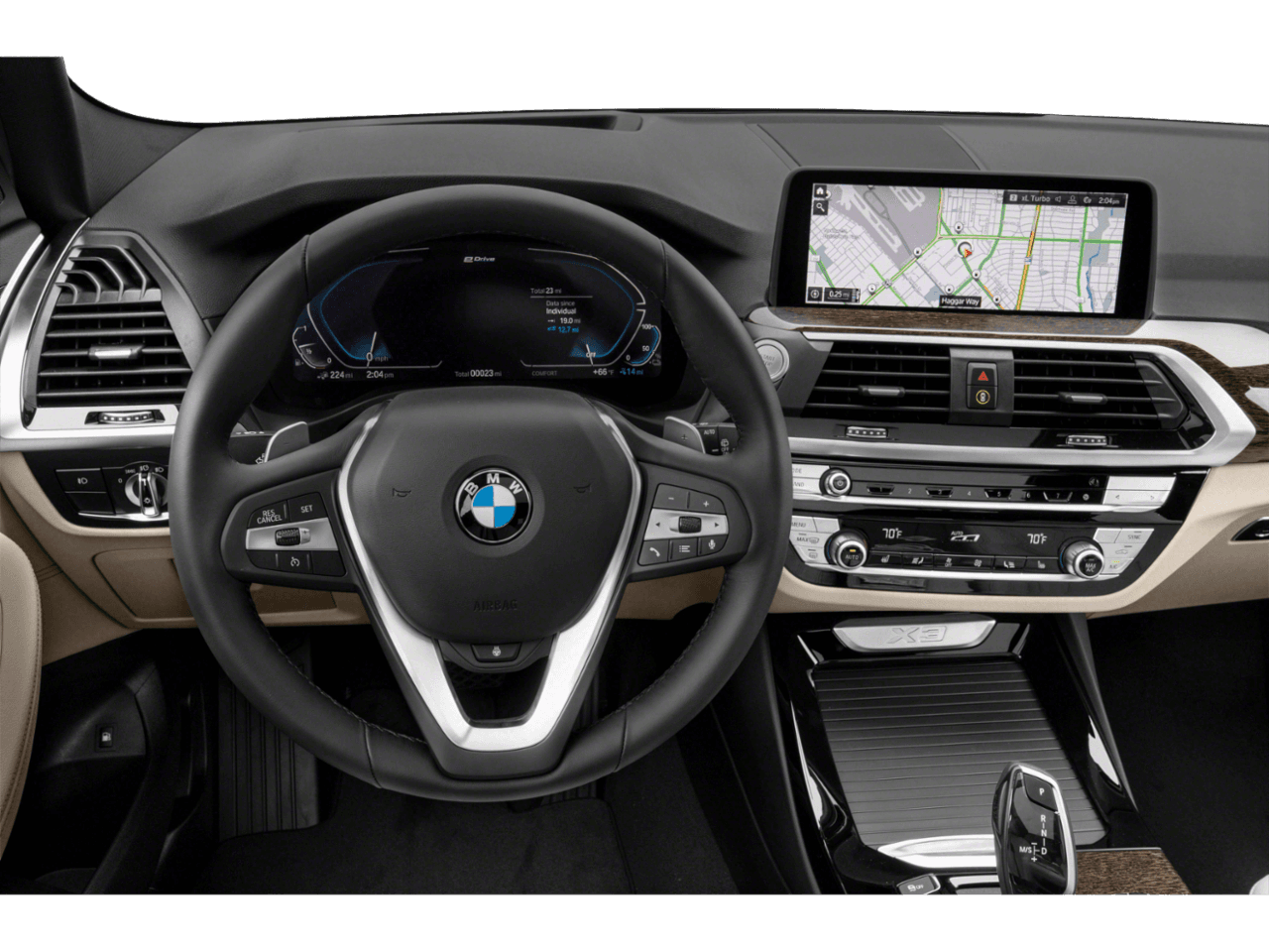2021 BMW X3 xDrive30e - Interior Drivers Dash