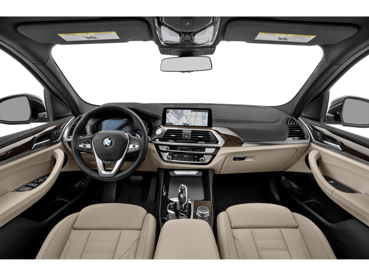 2021 BMW X3 xDrive30e - Interior Full Dash Basic