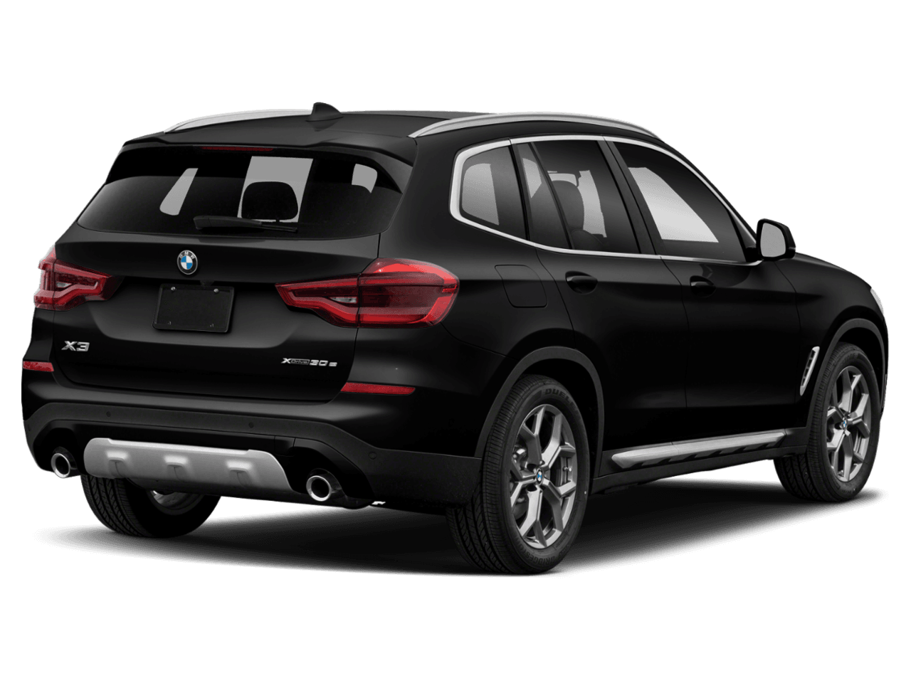 2021 BMW X3 xDrive30e - Rear 3/4, facing to the right