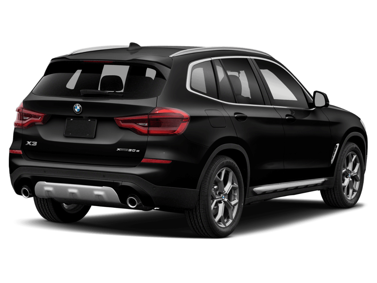 2021 BMW X3 xDrive30e - Rear 3/4, facing to the right