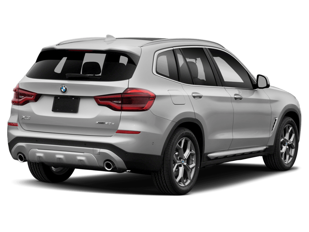 2021 BMW X3 xDrive30e - Rear 3/4, facing to the right