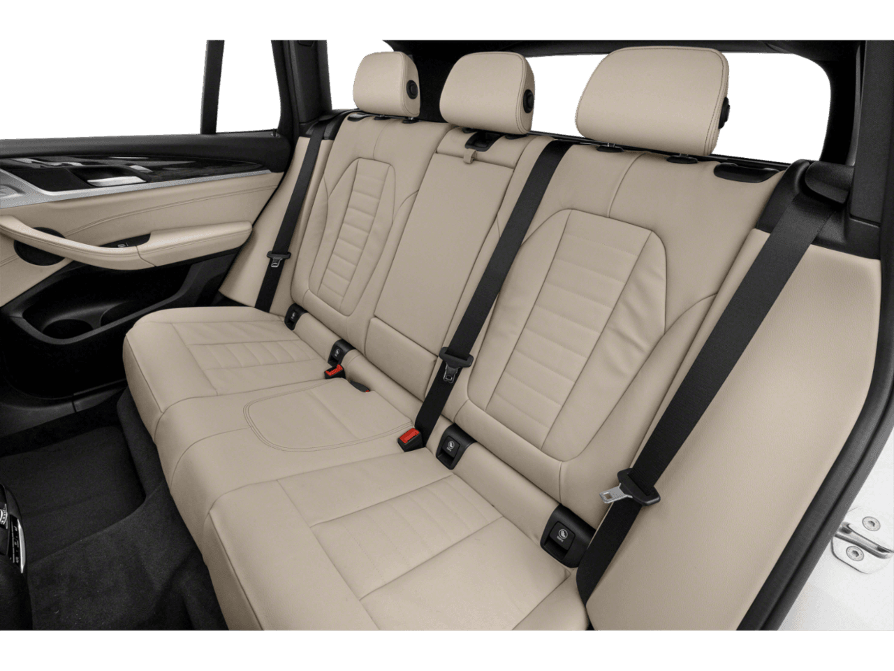 2021 BMW X3 xDrive30e - Interior Rear seats