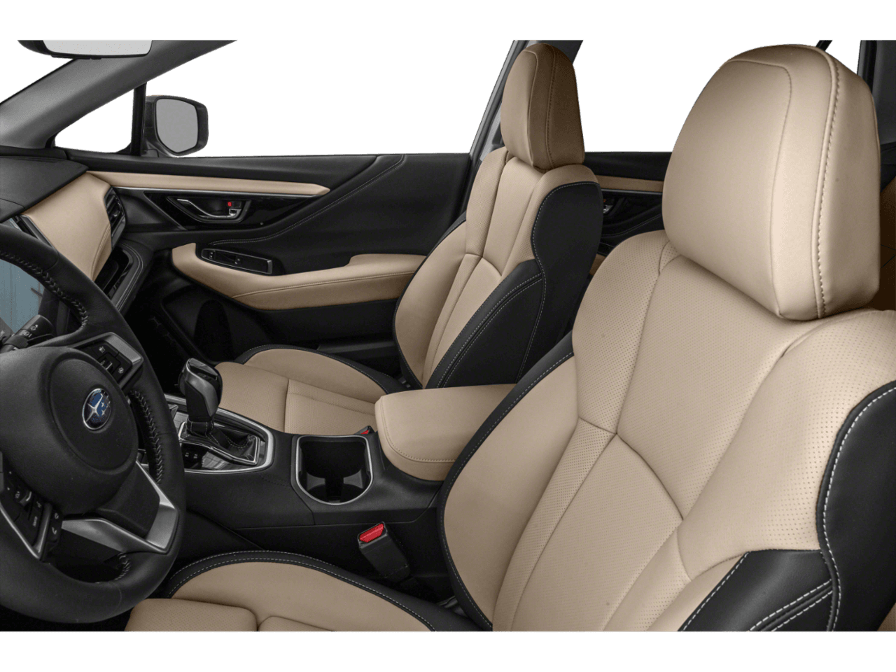 2021 Subaru Outback Limited - Interior Driver's Side with Door Open, Front Seat Feature