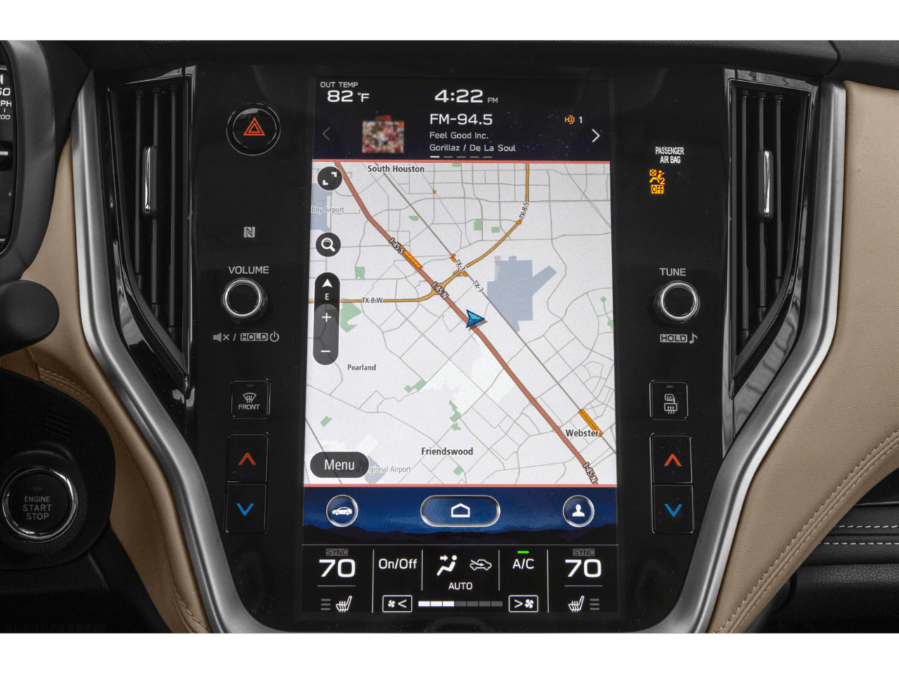 2021 Subaru Outback Limited - Interior Navigation System