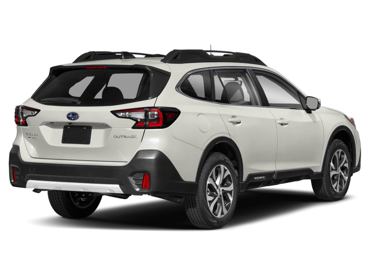 2021 Subaru Outback Limited - Rear 3/4, facing to the right