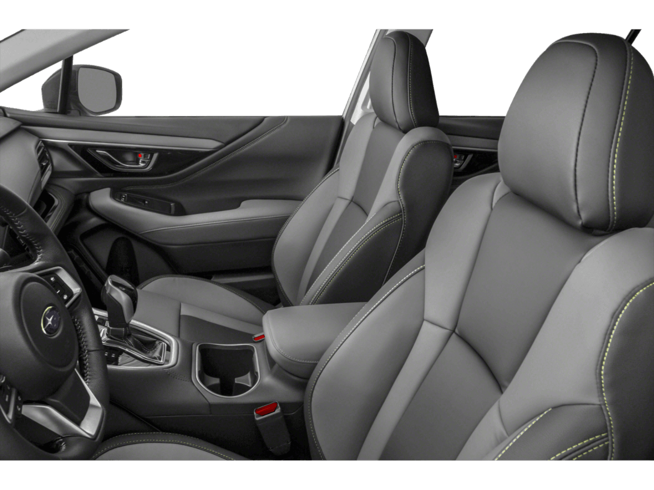 2021 Subaru Outback Onyx Edition XT - Interior Driver's Side with Door Open, Front Seat Feature