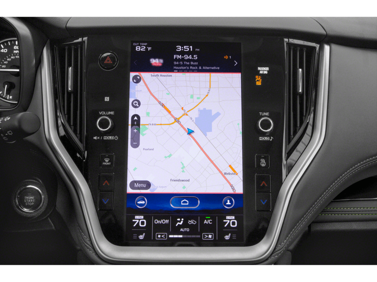 2021 Subaru Outback Onyx Edition XT - Interior Navigation System