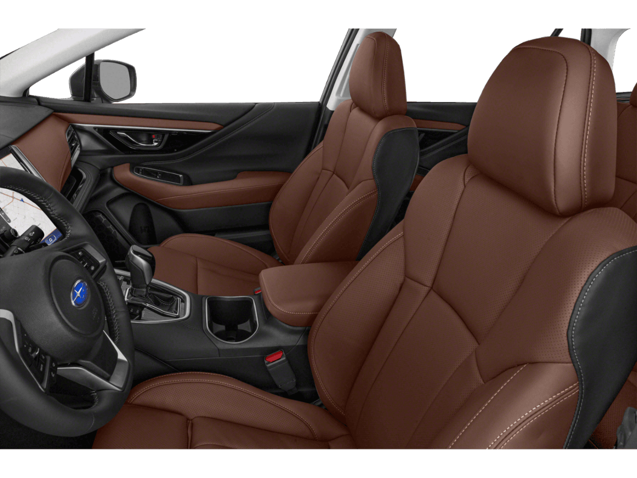 2021 Subaru Outback Touring XT - Interior Driver's Side with Door Open, Front Seat Feature