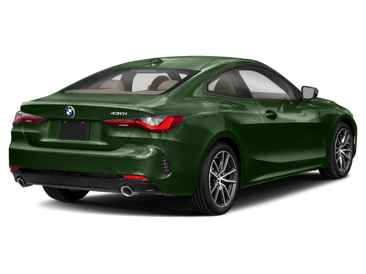 2021 BMW 4 Series 430i xDrive - Rear 3/4, facing to the right