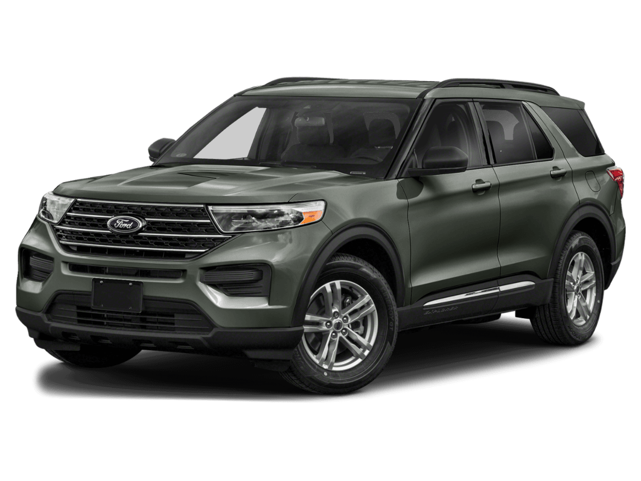 2021 Ford Explorer XLT - Front 3/4, facing to the left