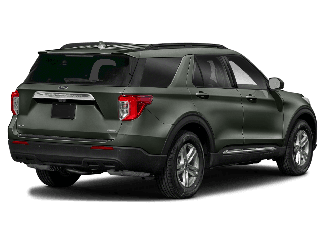 2021 Ford Explorer XLT - Rear 3/4, facing to the right