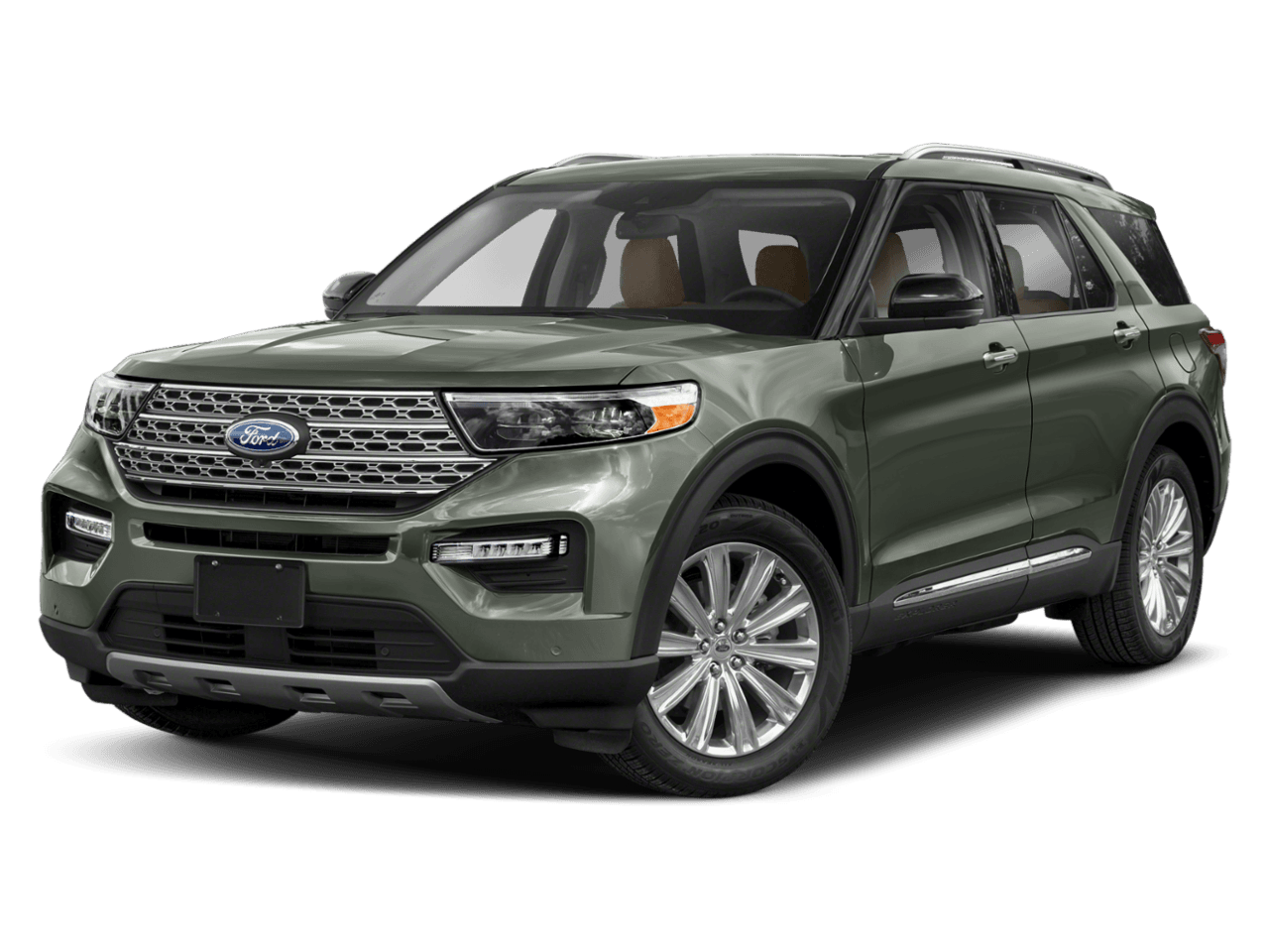 2021 Ford Explorer Limited - Front 3/4, facing to the left