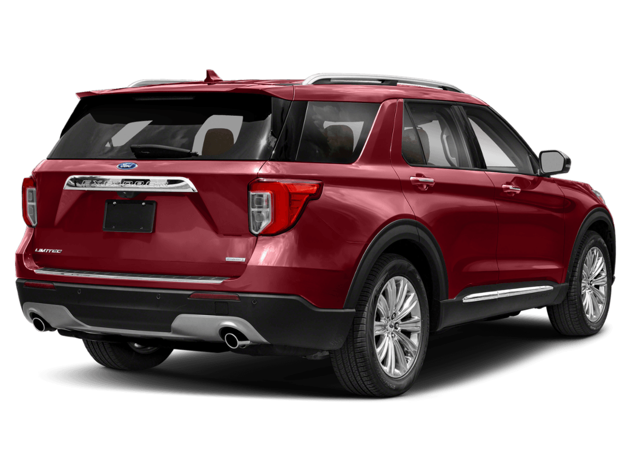 2021 Ford Explorer Limited - Rear 3/4, facing to the right