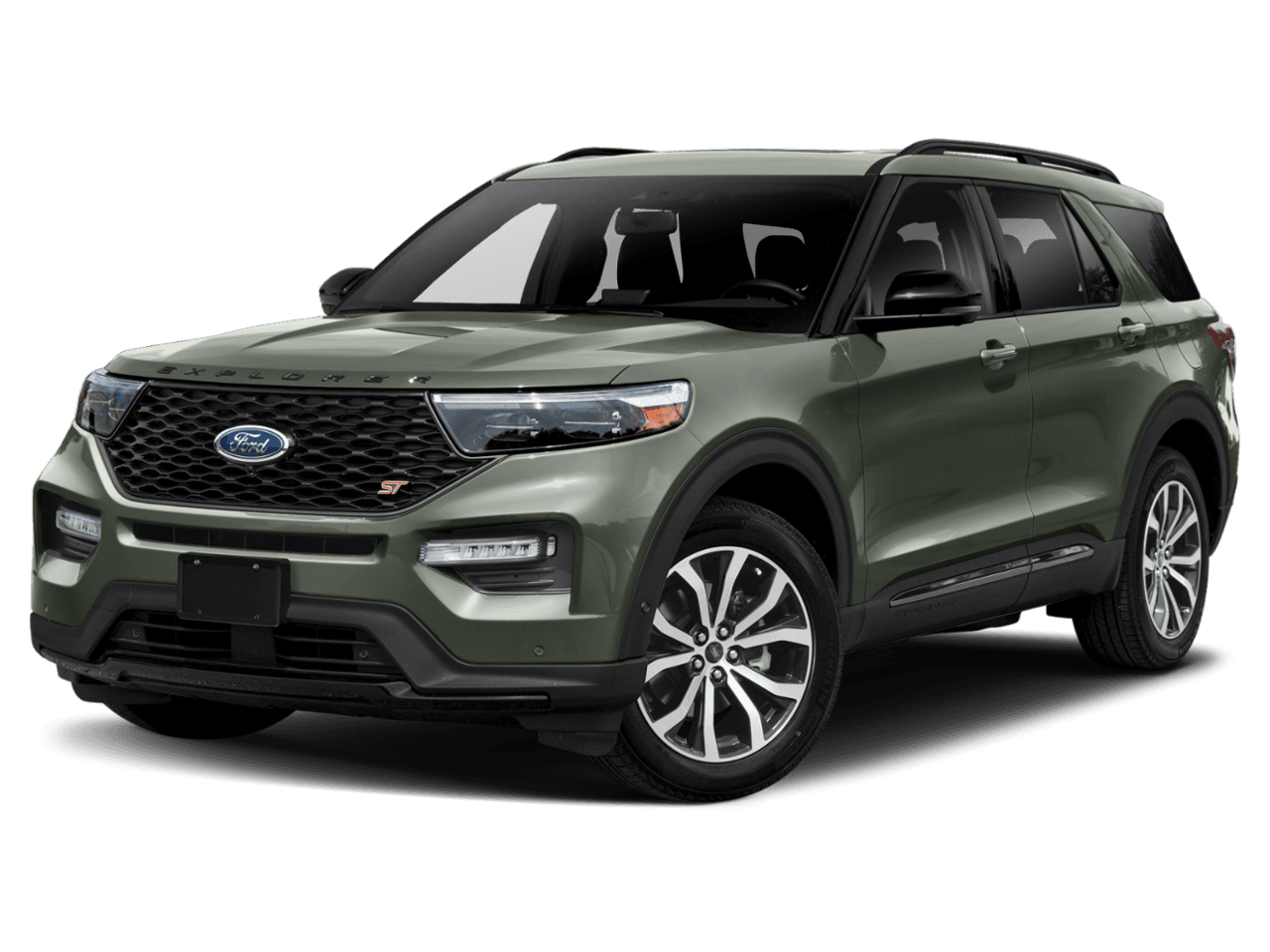 2021 Ford Explorer ST - Front 3/4, facing to the left