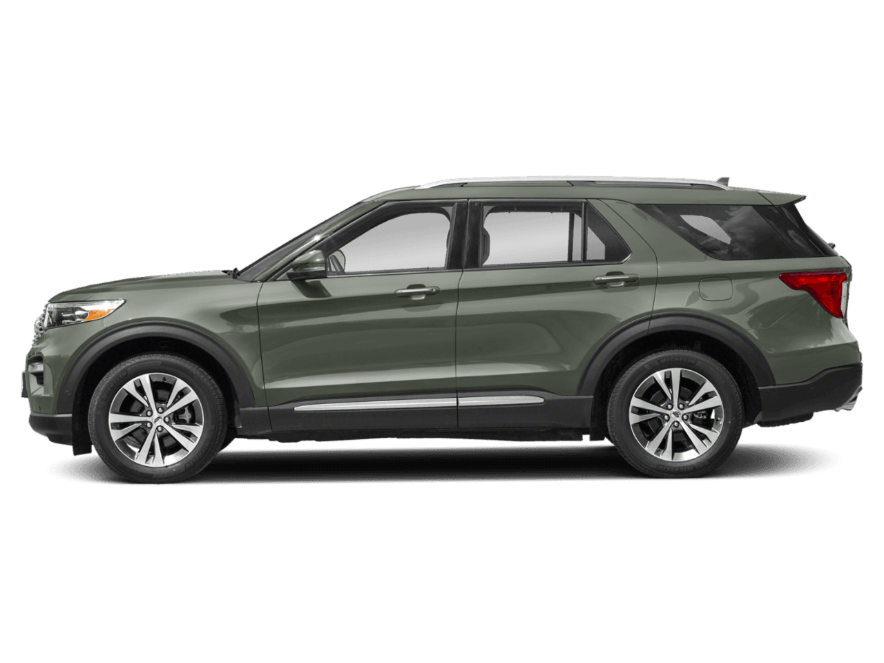 2021 Ford Explorer Platinum - Profile, facing to the left
