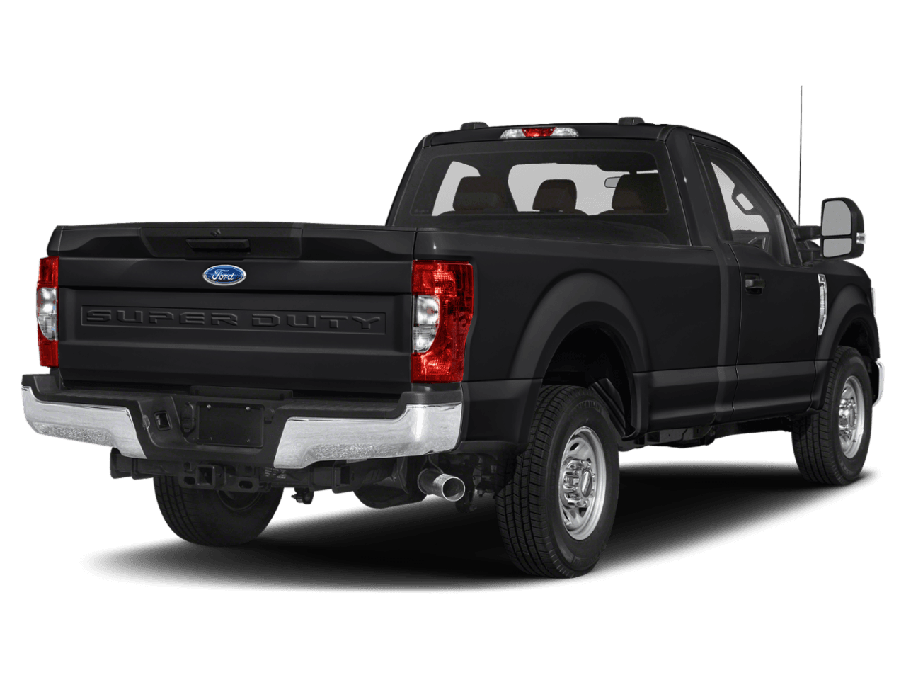 2021 Ford Super Duty F-350 DRW XL 2WD Reg Cab 8' Box - Rear 3/4, facing to the right