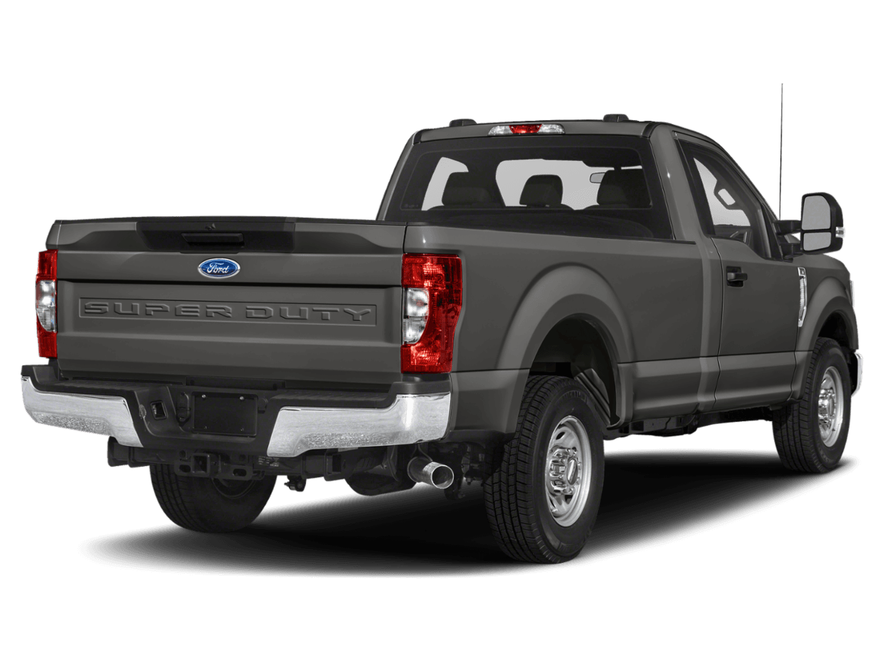 2021 Ford Super Duty F-350 DRW XL 2WD Reg Cab 8' Box - Rear 3/4, facing to the right