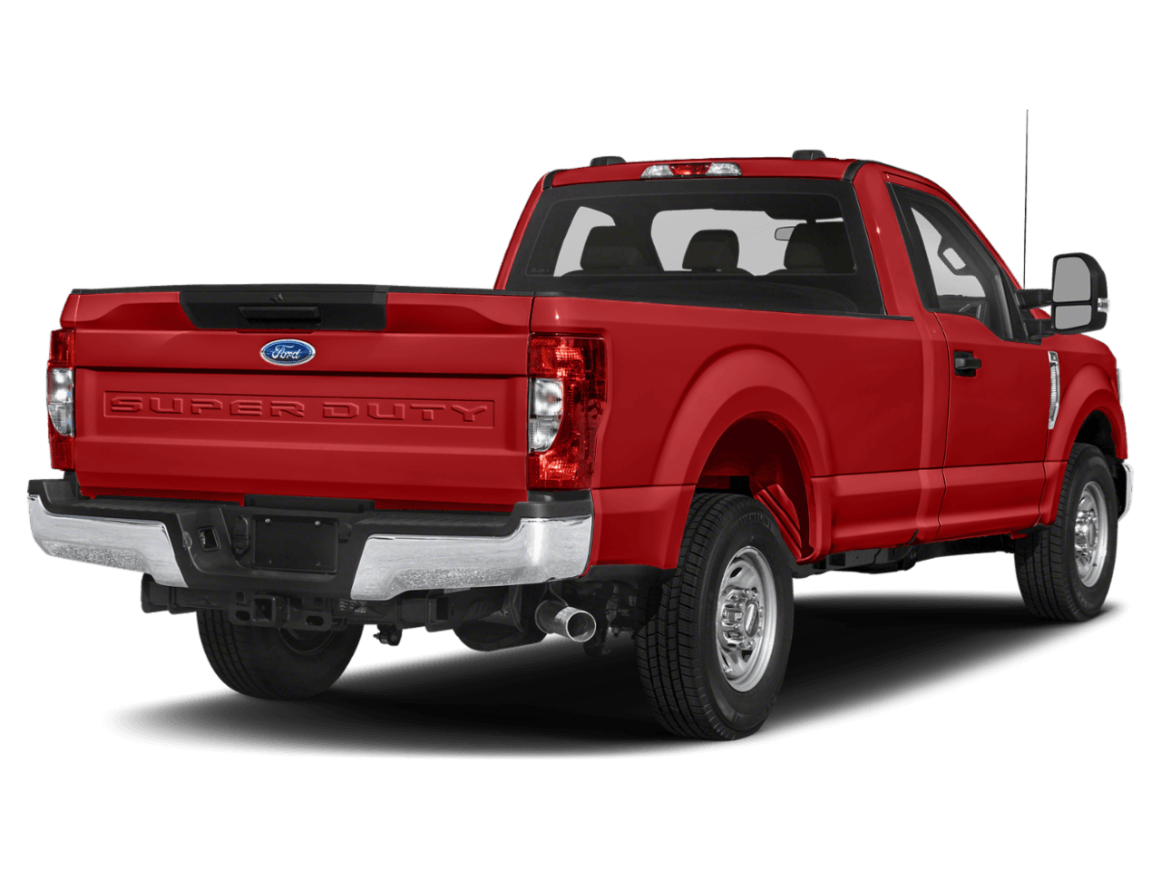 2021 Ford Super Duty F-350 DRW XL 2WD Reg Cab 8' Box - Rear 3/4, facing to the right