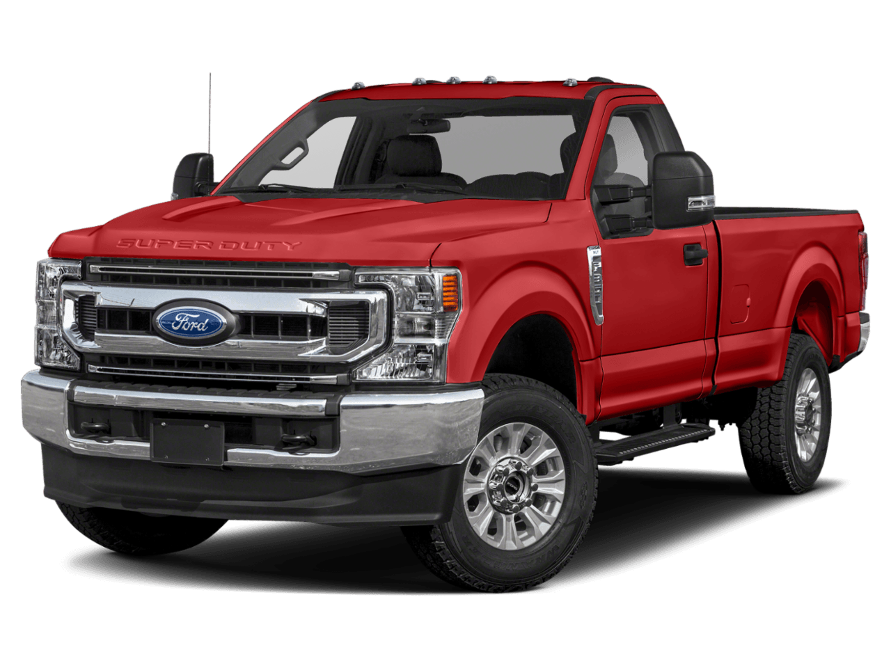 2021 Ford Super Duty F-350 DRW XLT 2WD Reg Cab 8' Box - Front 3/4, facing to the left