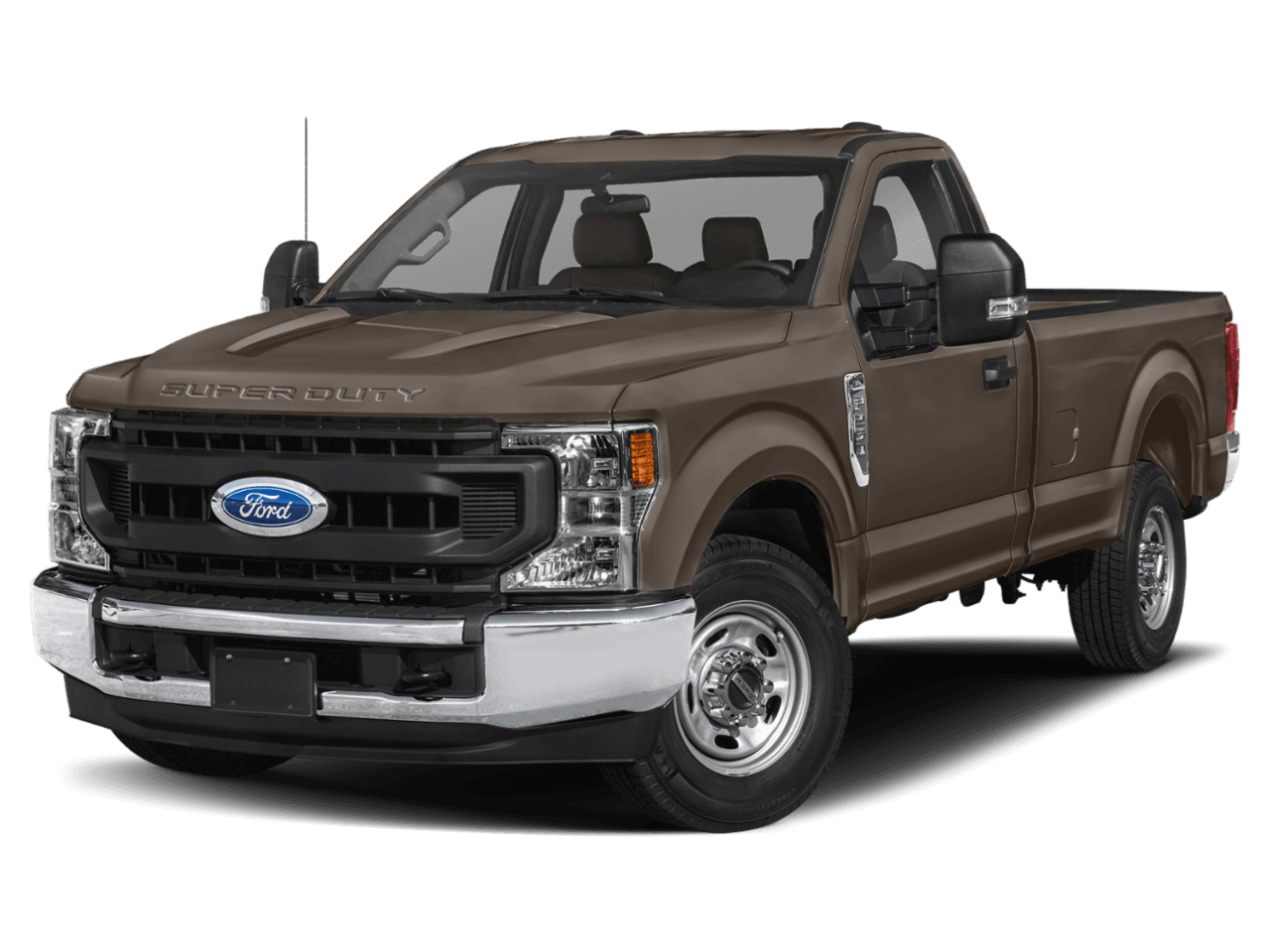 2021 Ford Super Duty F-350 DRW XL 4WD Reg Cab 8' Box - Front 3/4, facing to the left