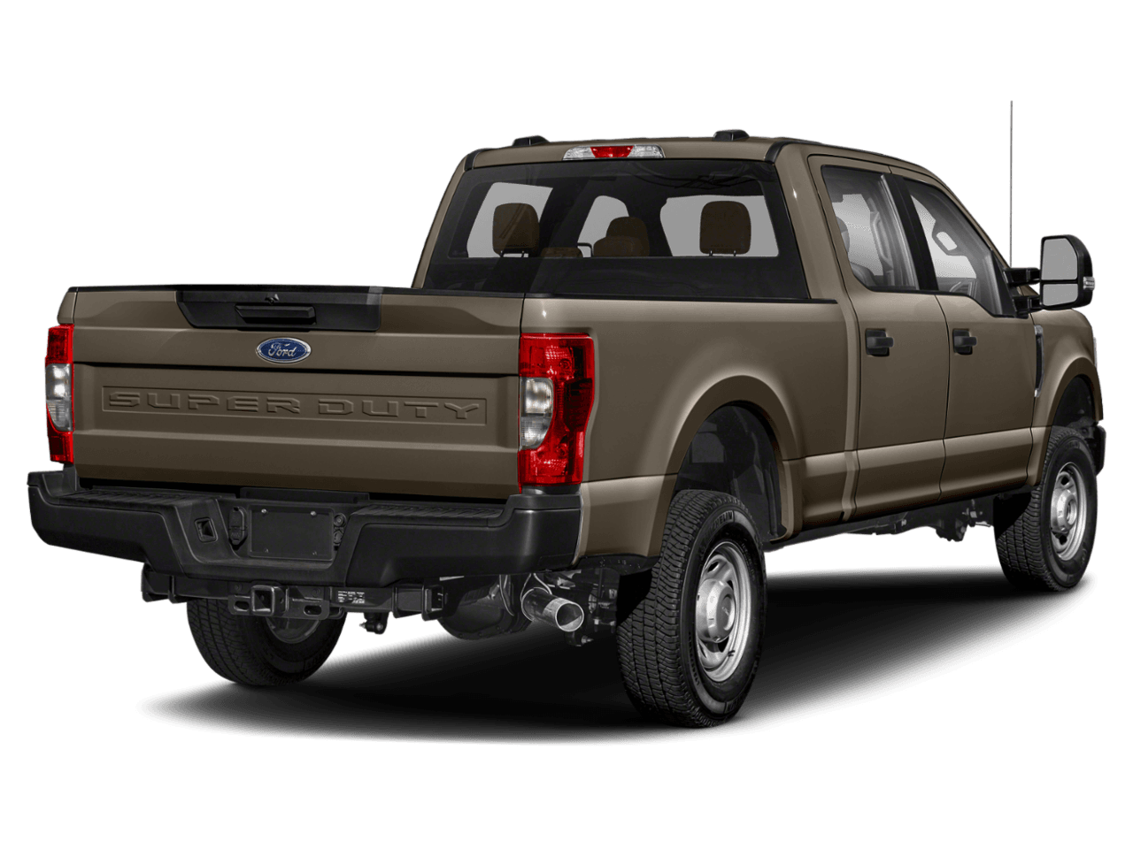 2021 Ford Super Duty F-350 DRW XL 2WD Crew Cab 8' Box - Rear 3/4, facing to the right