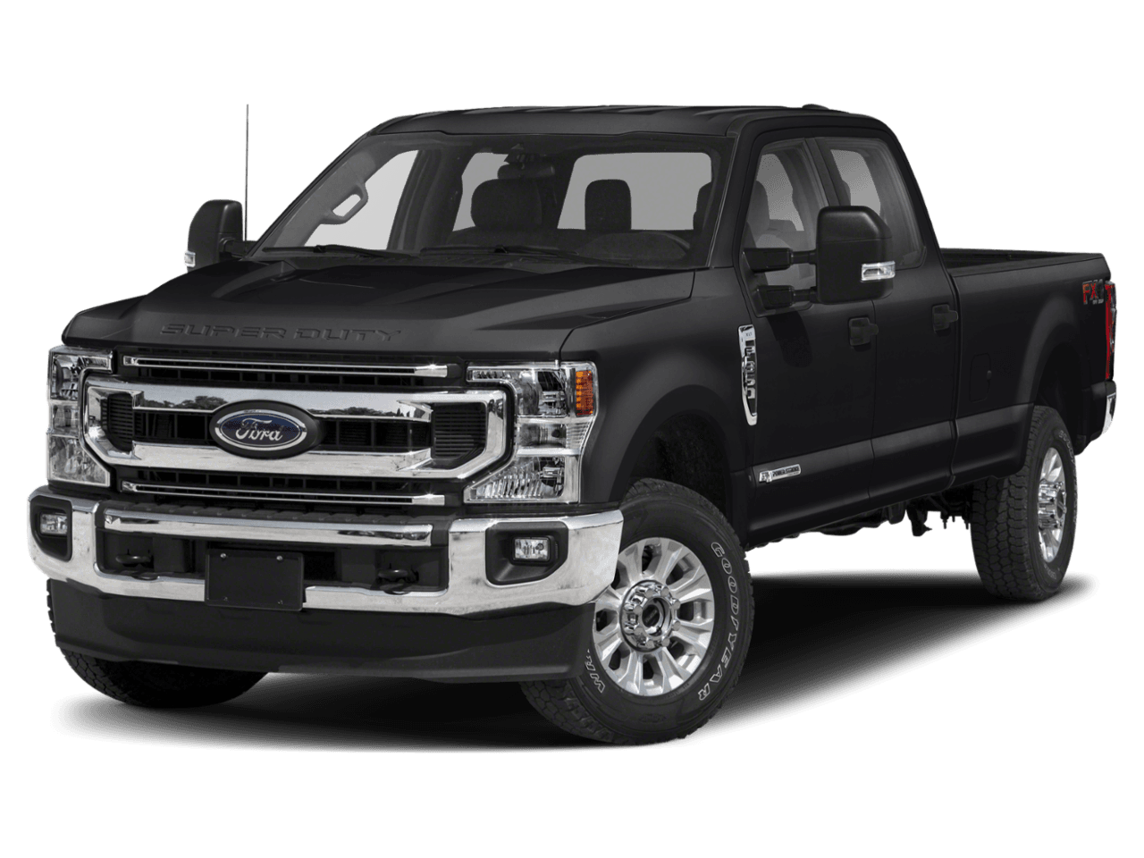 2021 Ford Super Duty F-350 DRW XLT 2WD Crew Cab 8' Box - Front 3/4, facing to the left