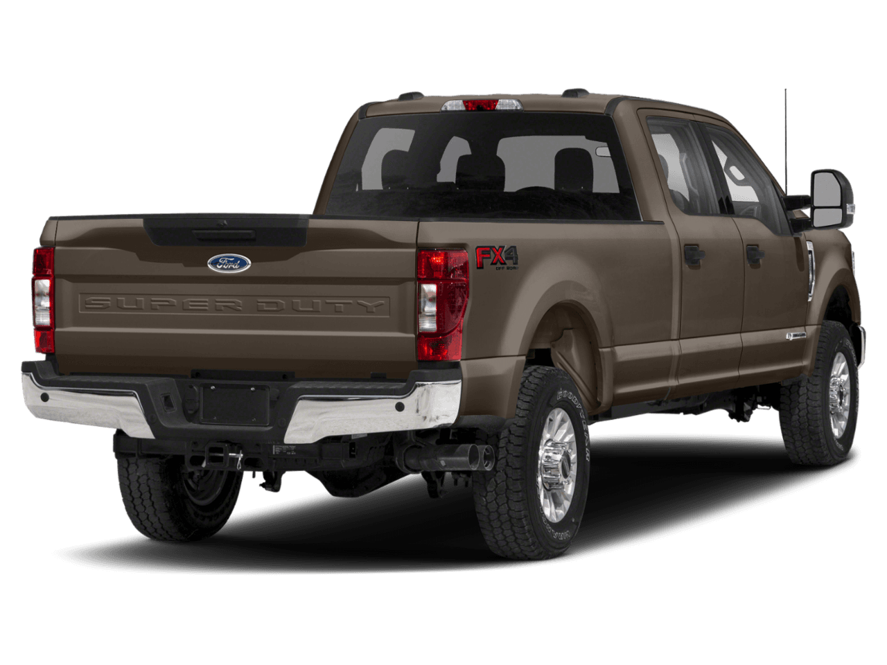 2021 Ford Super Duty F-350 DRW XLT 2WD Crew Cab 8' Box - Rear 3/4, facing to the right