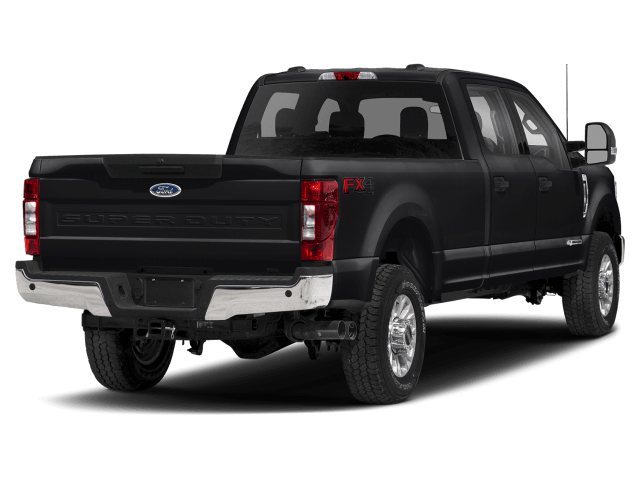 2021 Ford Super Duty F-350 DRW XLT 4WD Crew Cab 8' Box - Rear 3/4, facing to the right