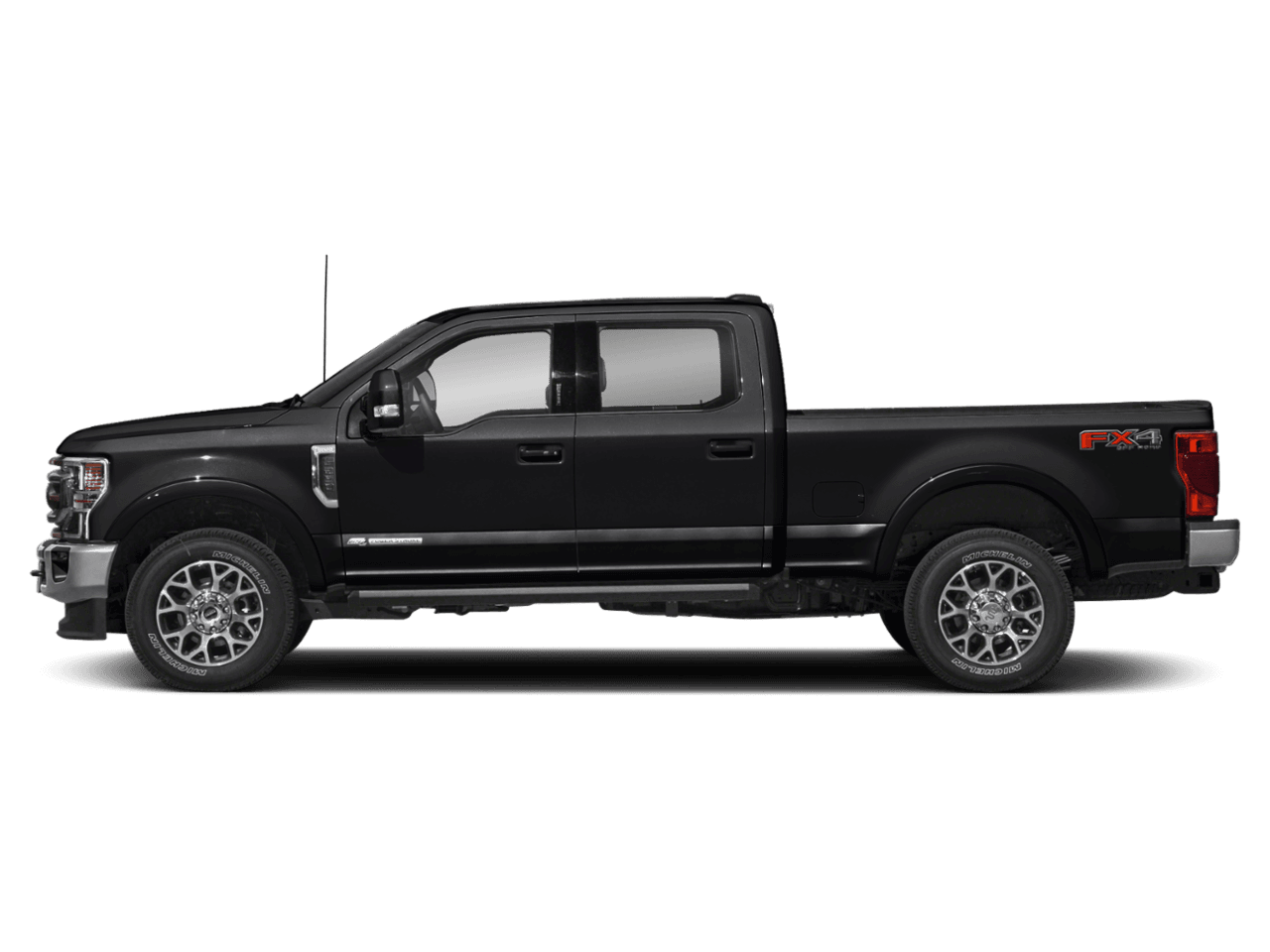 2021 Ford Super Duty F-350 DRW King Ranch 4WD Crew Cab 8' Box - Profile, facing to the left
