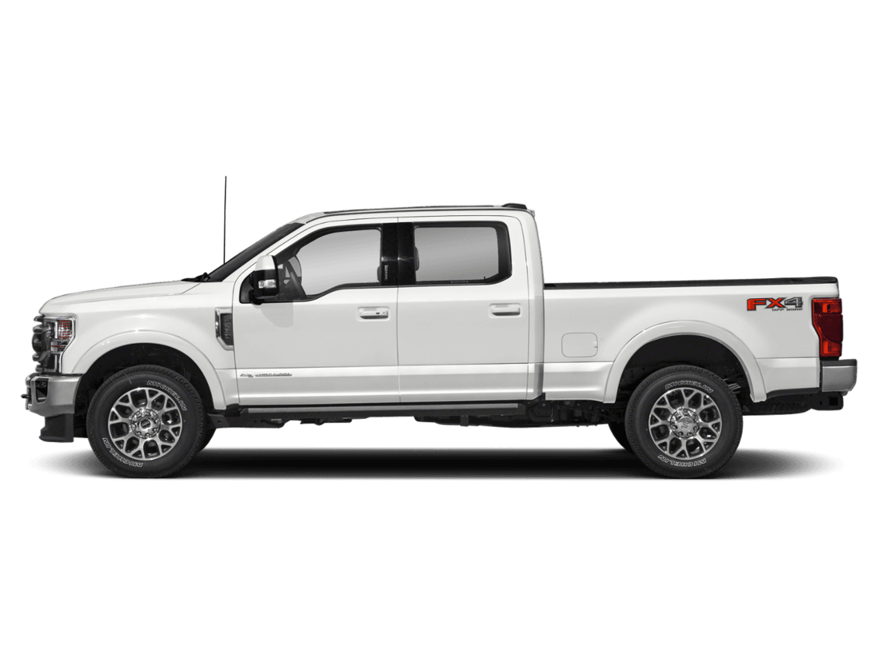 2021 Ford Super Duty F-350 DRW King Ranch 4WD Crew Cab 8' Box - Profile, facing to the left