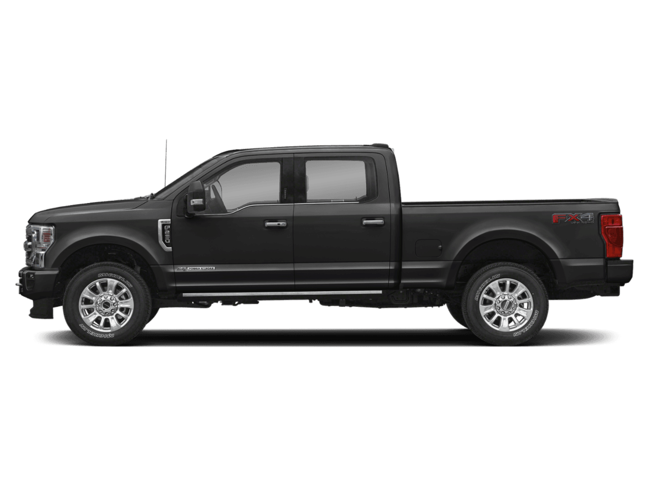 2021 Ford Super Duty F-350 DRW Limited 4WD Crew Cab 8' Box - Profile, facing to the left
