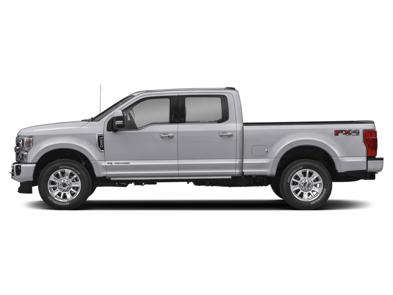 2021 Ford Super Duty F-350 DRW Limited 4WD Crew Cab 8' Box - Profile, facing to the left