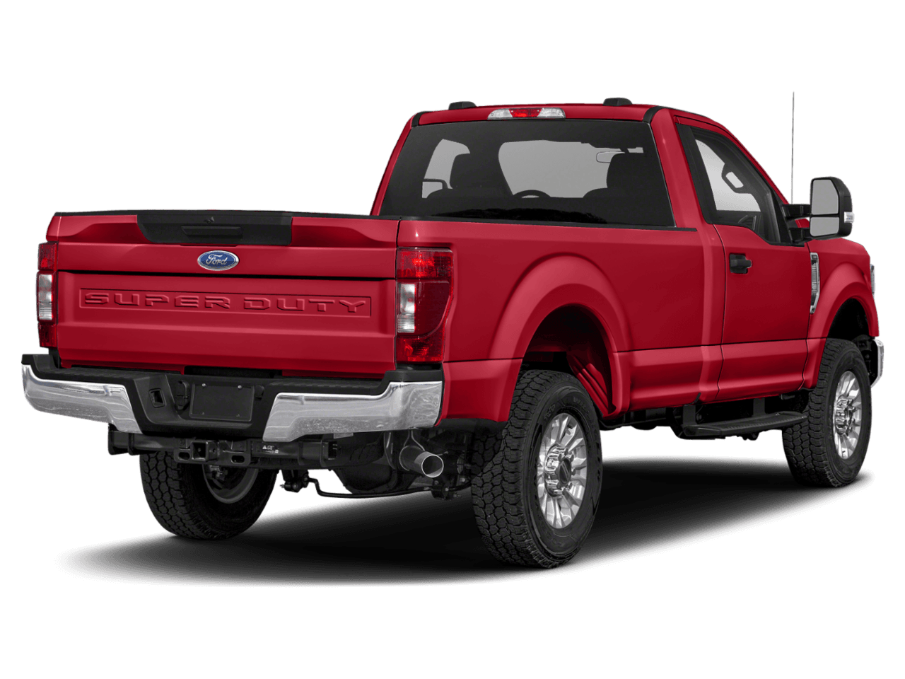 2021 Ford Super Duty F-350 SRW XLT - Rear 3/4, facing to the right