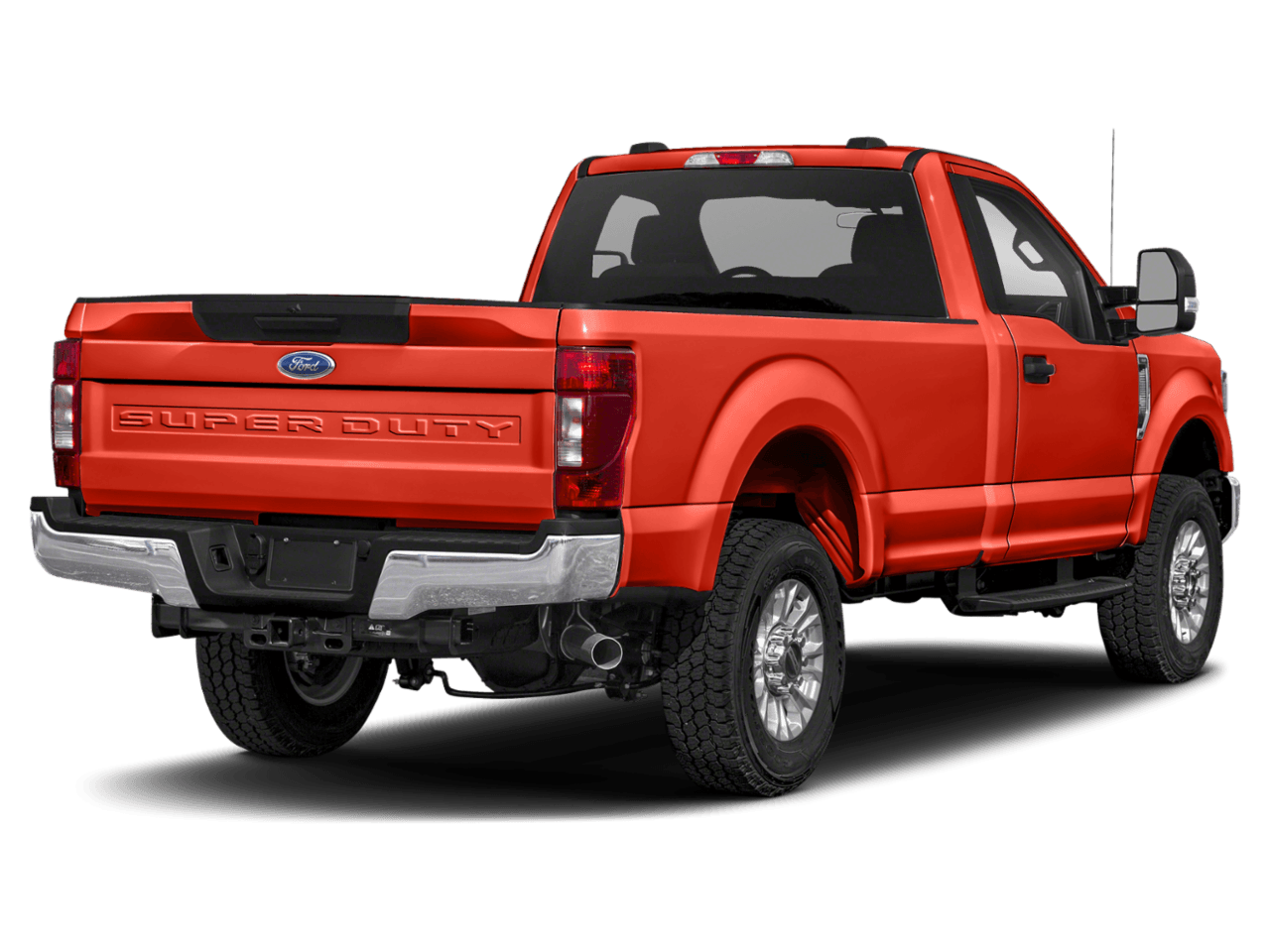 2021 Ford Super Duty F-350 SRW XLT - Rear 3/4, facing to the right
