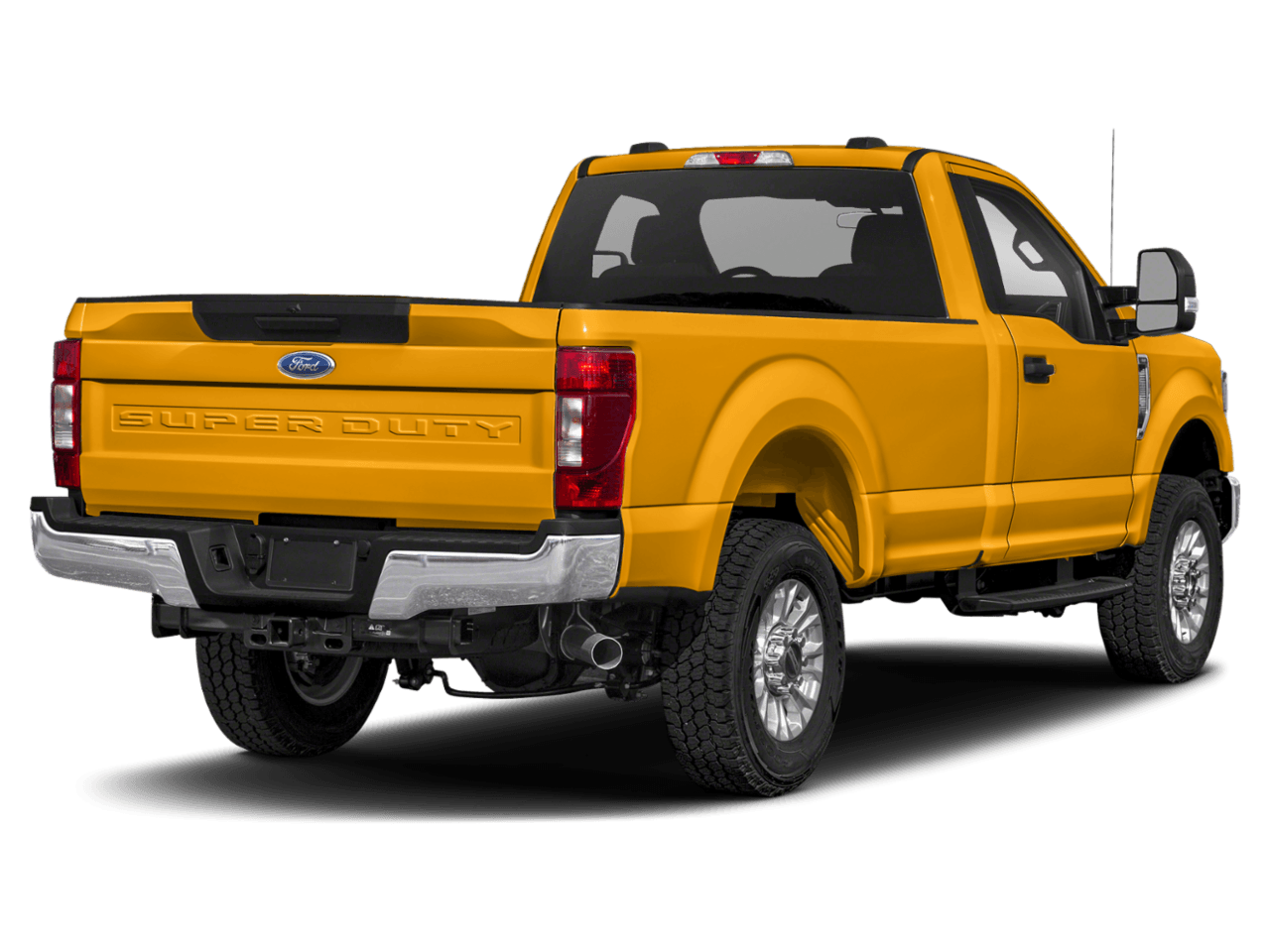 2021 Ford Super Duty F-350 SRW XLT - Rear 3/4, facing to the right