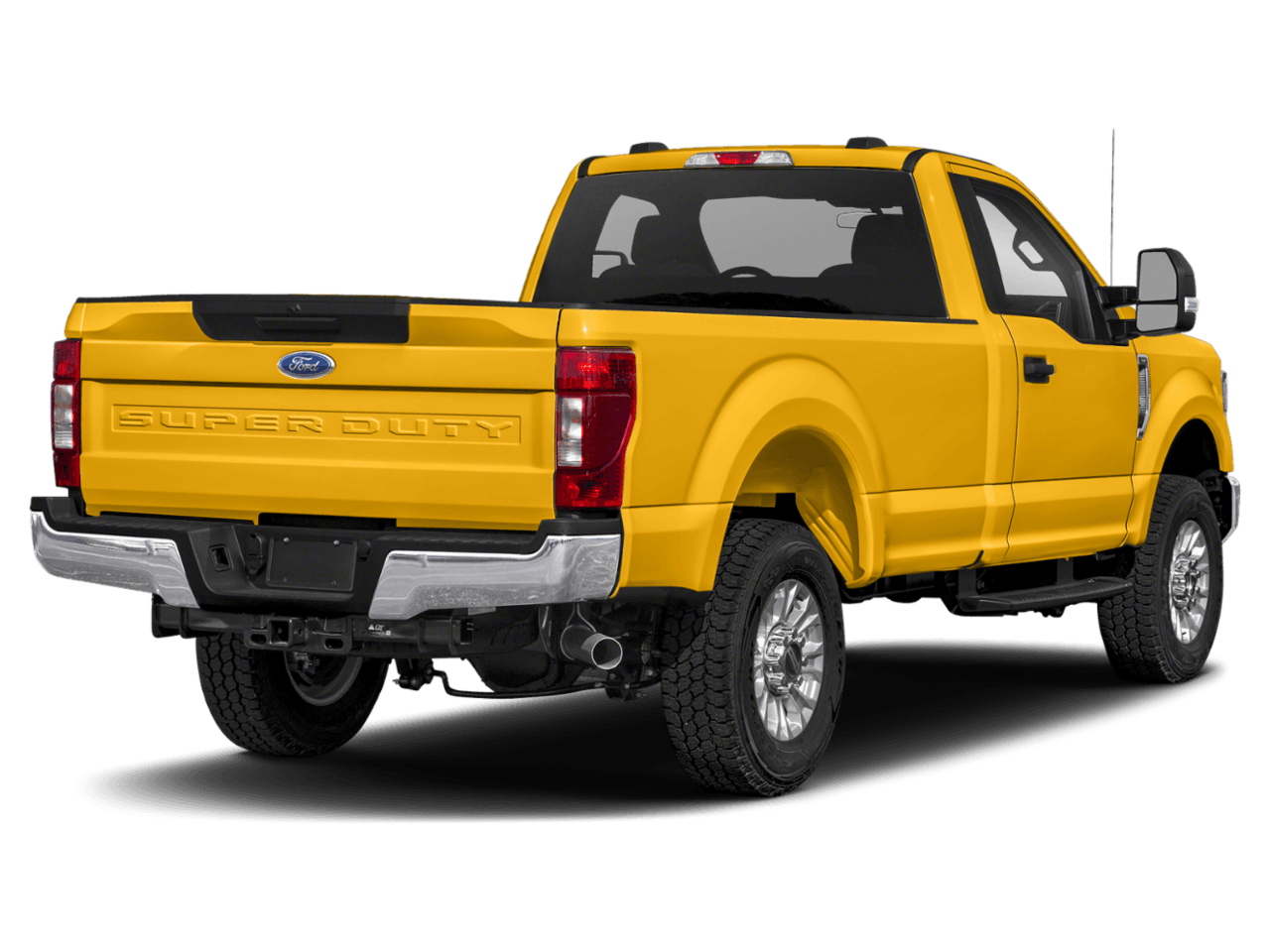 2021 Ford Super Duty F-350 SRW XLT - Rear 3/4, facing to the right