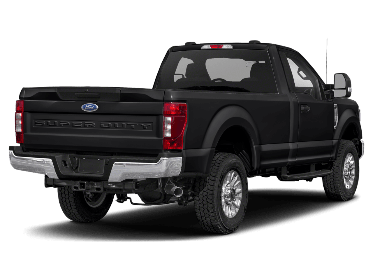 2021 Ford Super Duty F-350 SRW XLT - Rear 3/4, facing to the right