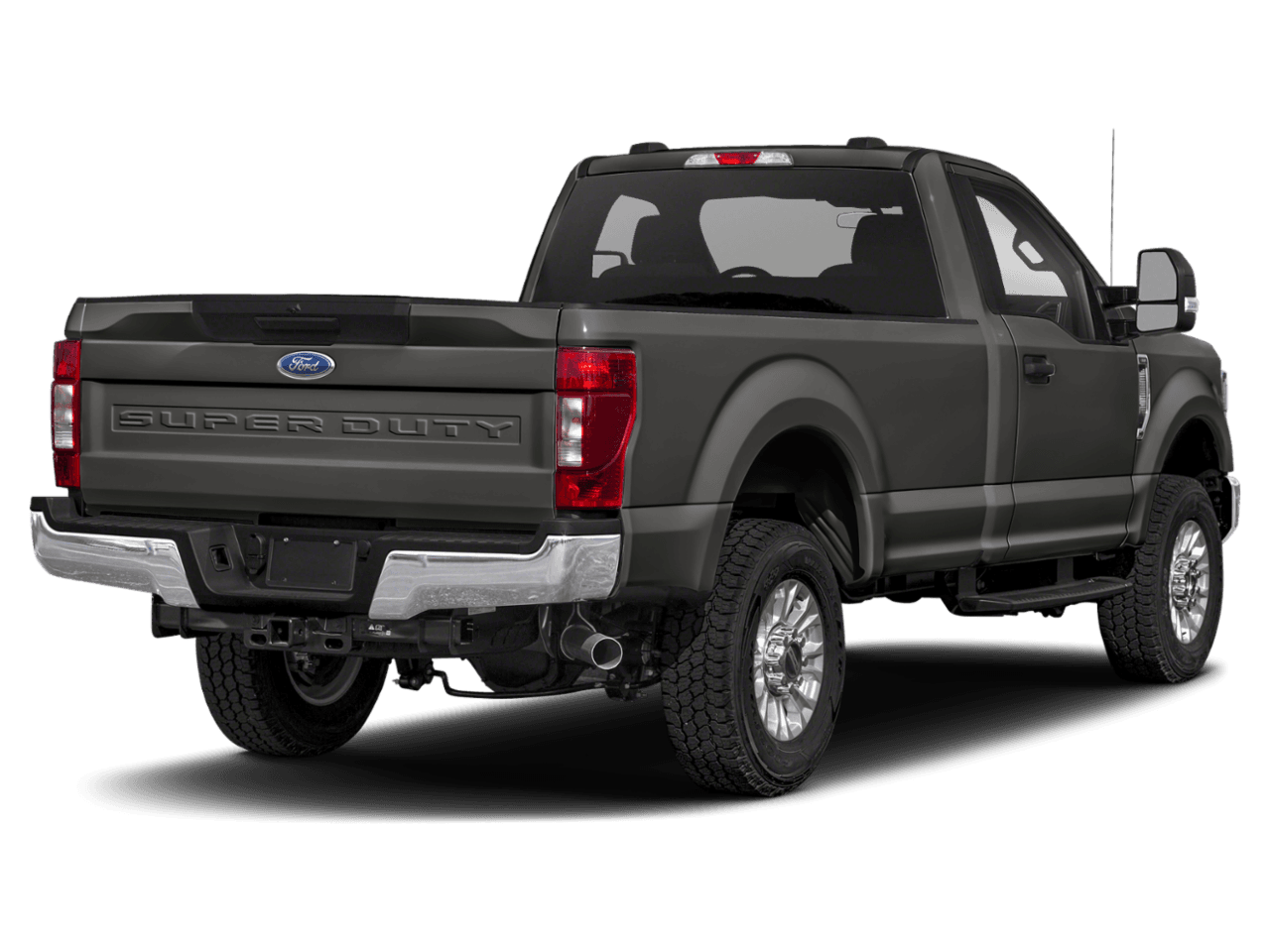 2021 Ford Super Duty F-350 SRW XLT - Rear 3/4, facing to the right
