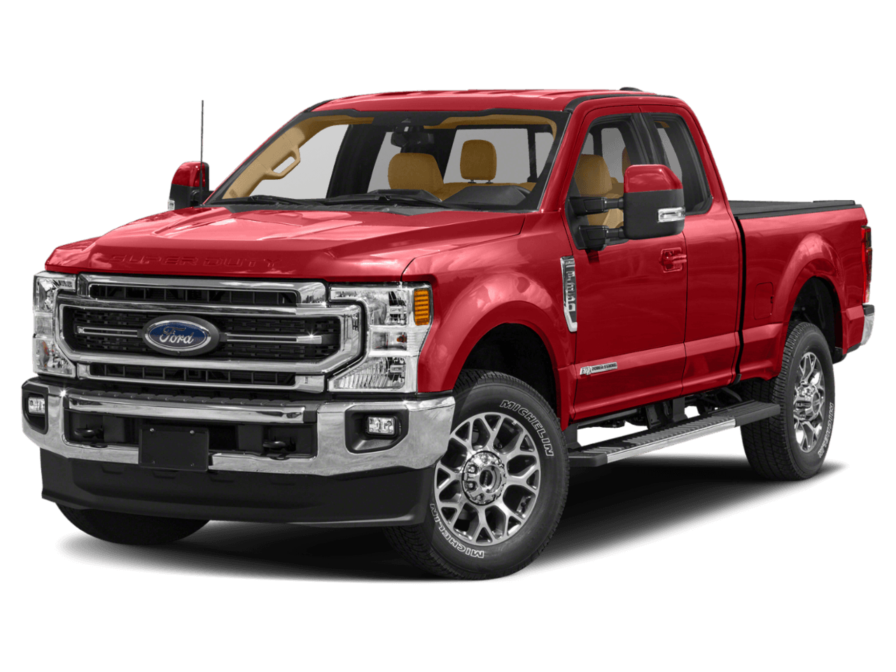 2021 Ford Super Duty F-350 SRW LARIAT - Front 3/4, facing to the left