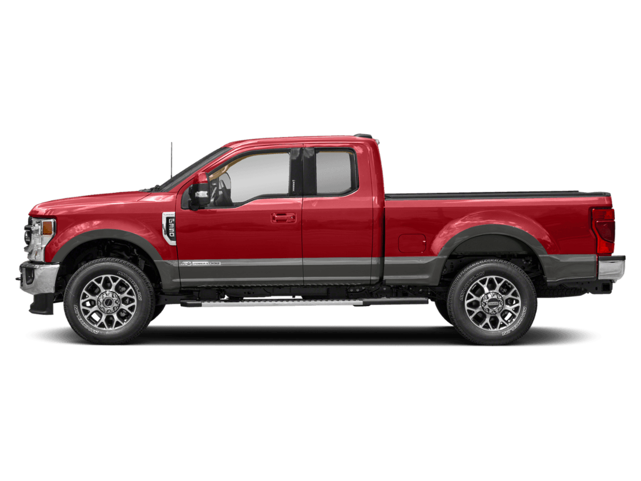 2021 Ford Super Duty F-350 SRW LARIAT - Profile, facing to the left