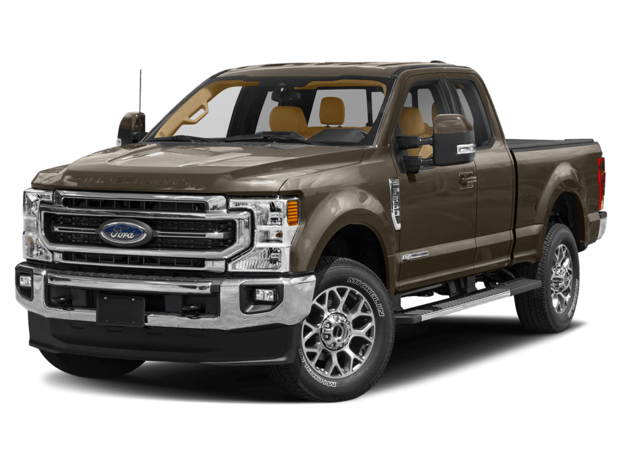 2021 Ford Super Duty F-350 SRW LARIAT - Front 3/4, facing to the left